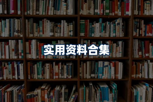 实用PDF资料展示
